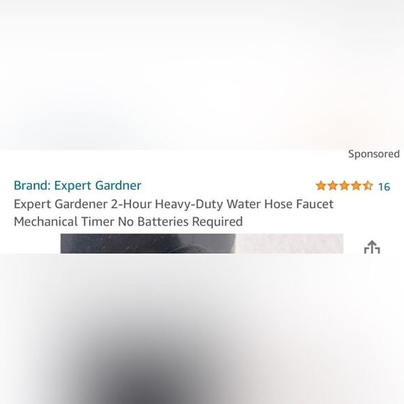 Expert Gardener 2-hour heavy duty water hose faucet mechanical timer - Picture 6 of 8